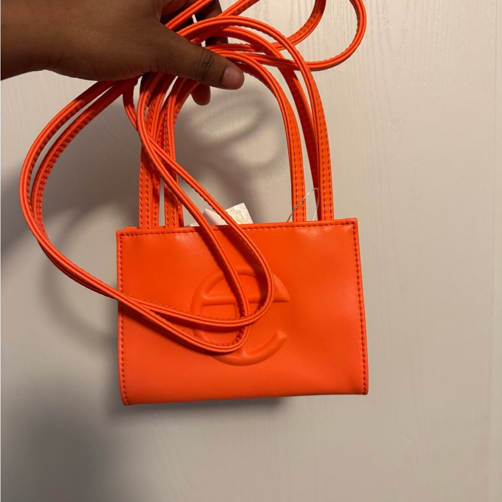 Orange Telfar Handbag